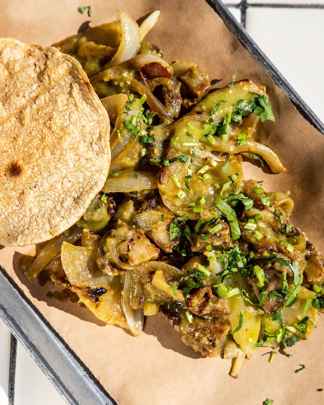 Taco de Chicharrón Verde