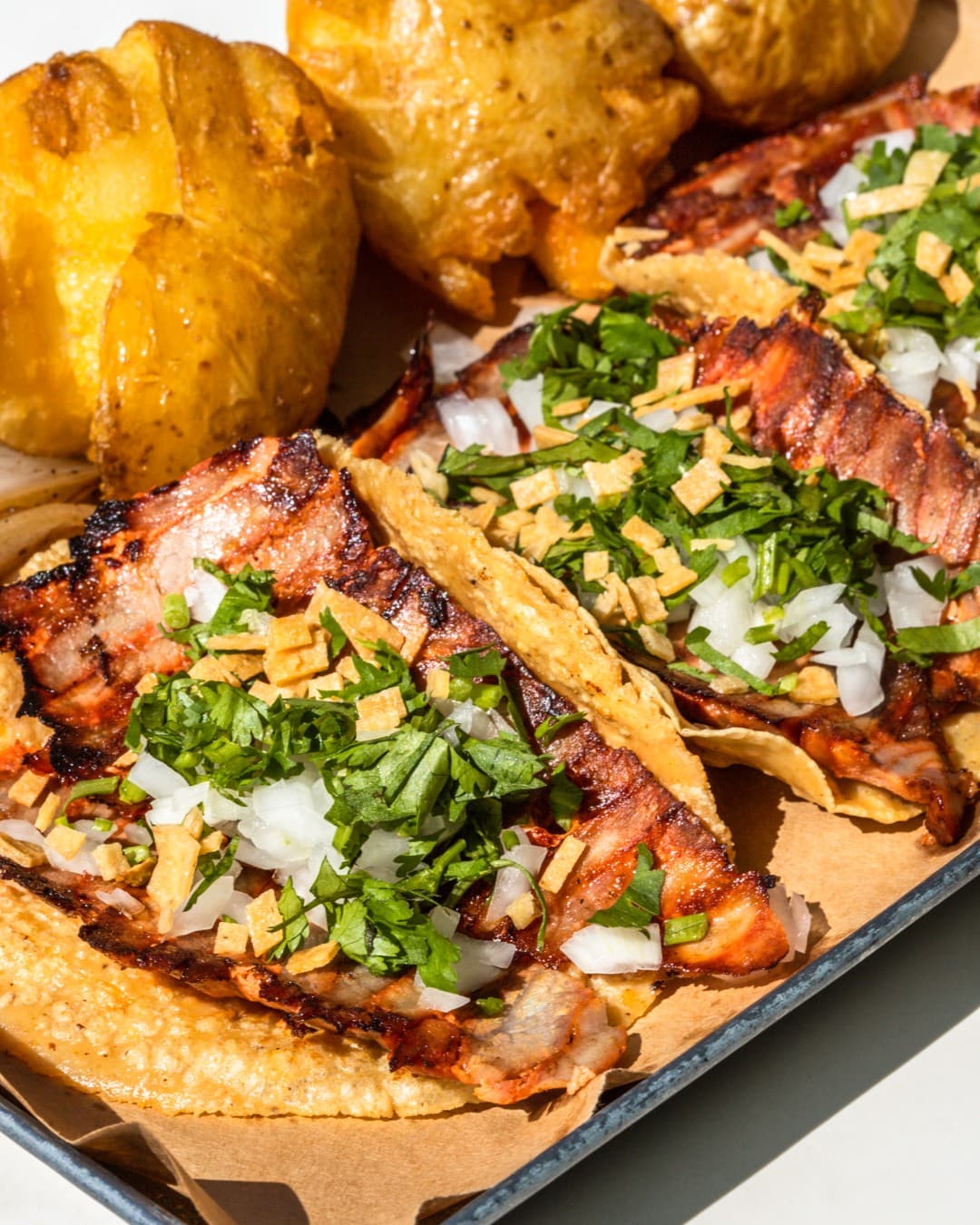 Orden de 4 tacos al Pastor